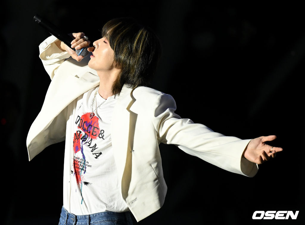 위너 김진우가 무대를 펼치고 있다. 2022.07.10 / dreamer@osen.co.kr