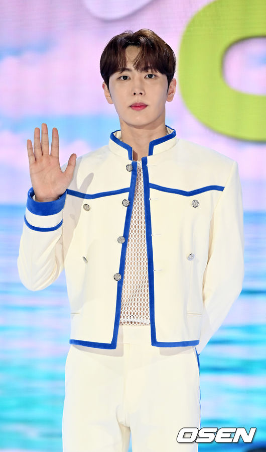 SF9 재윤이 무대 위에서 포즈를 취하고 있다. 2022.07.13 /rumi@osen.co.kr