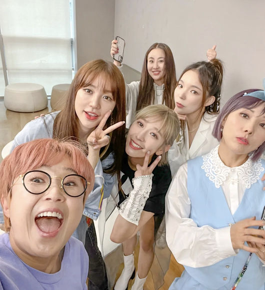 신봉선 SNS