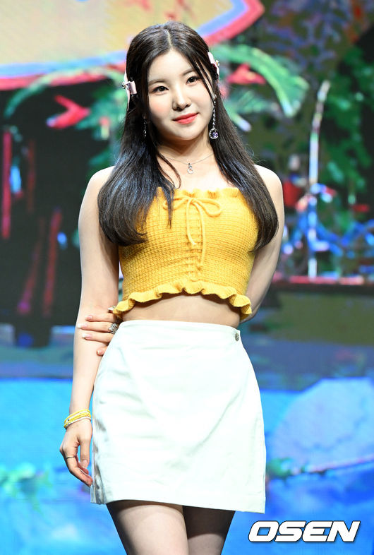 아일리원 나유가 무대를 선보이고 있다. 2022.07.19 /jpnews@osen.co.kr