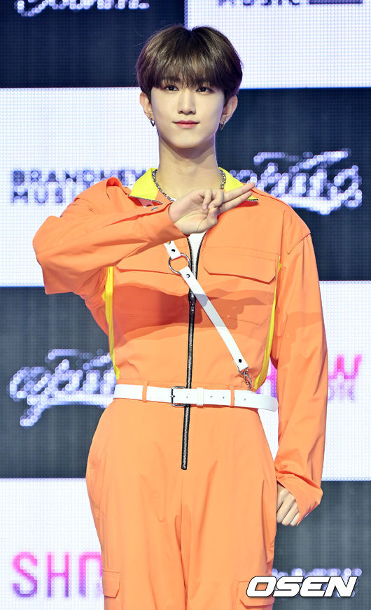 유나이트 경문이 무대 위에서 포즈를 취하고 있다. 2022.07.25 / rumi@osen.co.kr