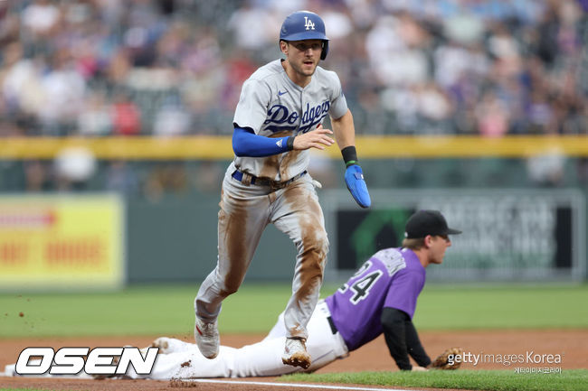 [사진] 다저스가 29일(한국시간) 콜로라도를 13-0으로 꺾었다. ⓒGettyimages(무단전재 및 재배포 금지)