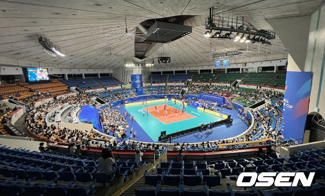 31일 오후 서울 잠실학생체육관에서 진행된 '2022 국제배구연맹(FIVB) 발리볼챌린저컵' 3-4위 결정전 대한민국과 체코의 경기가 열렸다. 이 경기에서 5세트 접전끝에 한국이 3-2(25-19, 25-16, 24-26, 23-25, 22-20)로 승리를 거뒀다. 2022.07.31 /rumi@osen.co.kr