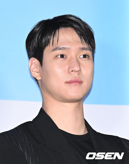 10일 오후 서울 CGV 용산아이파크몰에서 영화 ‘육사오 (감독 박규태)’ 언론시사회가 열렸다. 배우 고경표가 취재진의 질문을 듣고 있다. 2022.08.10 /sunday@osen.co.kr