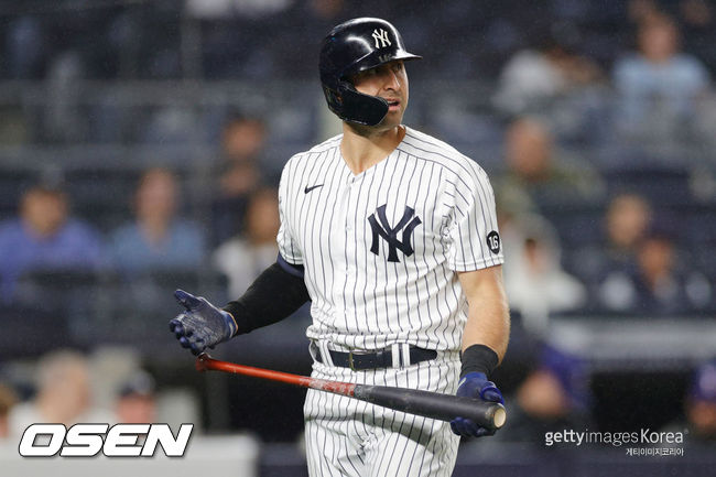 [사진] 양키스 시절 조이 갈로 ⓒGettyimages(무단전재 및 재배포 금지)