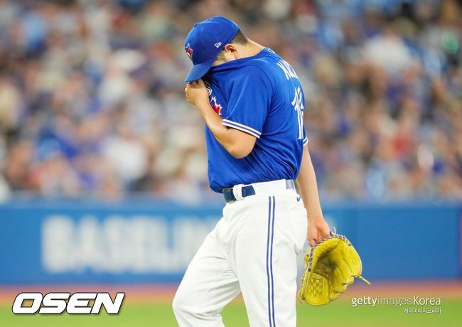 [사진] 토론토 블루제이스 기쿠치 유세이. ⓒGettyimages(무단전재 및 재배포 금지)