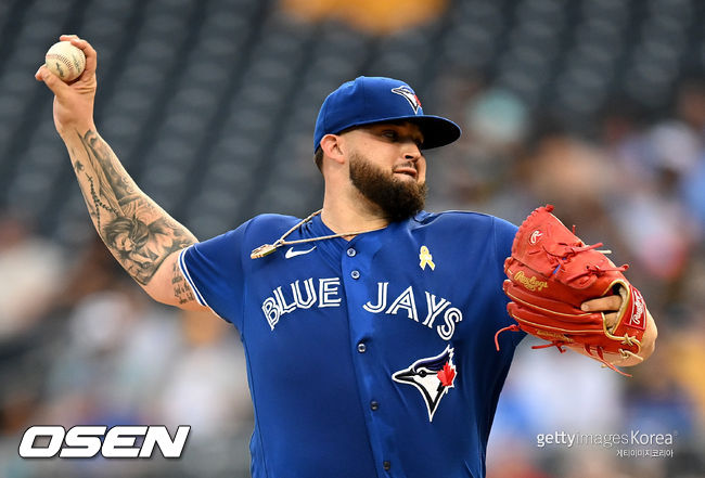 [사진] 토론토 블루제이스 알렉 마노아. ⓒGettyimages(무단전재 및 재배포 금지)