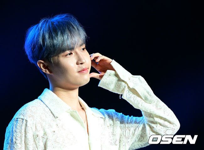 감재환이 포토타임을 하고 있다. 2022.09.05 /jpnews@osen.co.kr