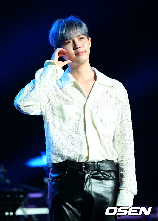 감재환이 포토타임을 하고 있다. 2022.09.05 /jpnews@osen.co.kr