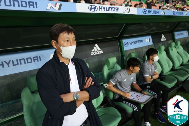 [사진] 김상식 감독 / 한국프로축구연맹.