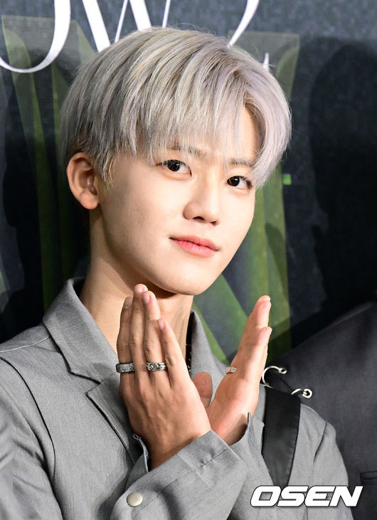 8일 오후 서울 잠실올림픽주경기장에서 NCT DREAM 두 번째 단독 콘서트 ‘THE DREAM SHOW2 – In A DREAM’(더 드림 쇼2 – 인 어 드림)이 열렸다.<br /><br />NCT DREAM 재민이 포토타임을 하고 있다. 2022.09.08 /jpnews@osen.co.kr