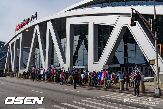 [사진] 스테이트팜 아레나 전경. /ⓒGettyimages(무단전재 및 재배포 금지)