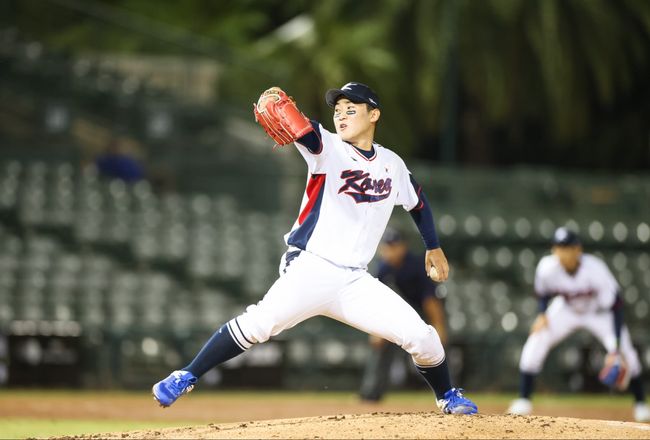 U-18 야구대표팀 윤영철. /WBSC 홈페이지