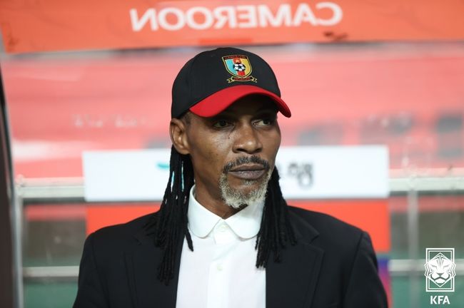 [사진] 르고베르 송 감독 / 대한축구협회.