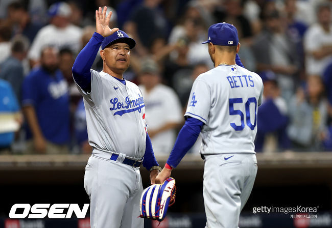 [사진] LA 다저스 데이브 로버츠 감독. ⓒGettyimages(무단전재 및 재배포 금지)