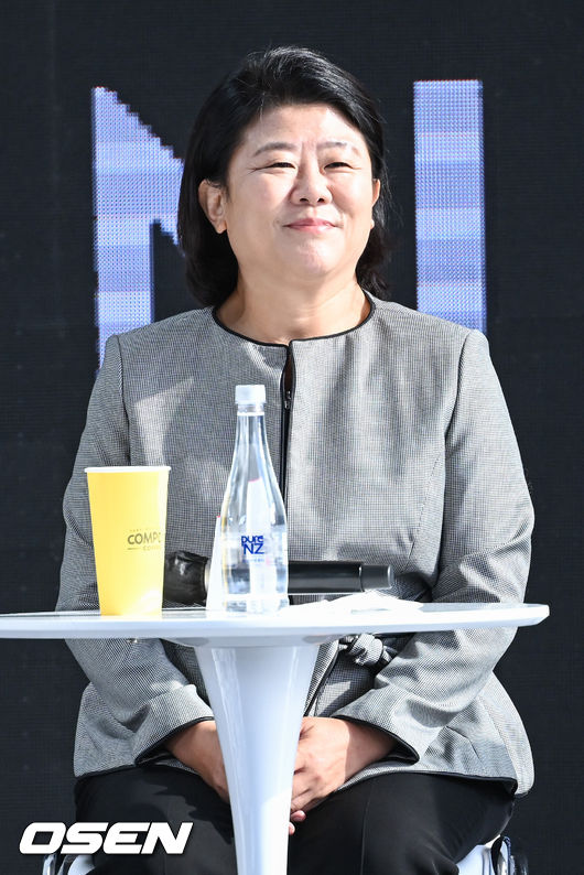 7일 오후 부산 해운대구 영화의 전당 야외무대에서 영화 '욘더' 제27회 부산국제영화제 오픈토크가 진행됐다.