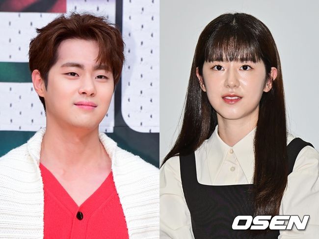 배우 조병규(왼쪽)와 박혜수가 복귀 문을 열었다. OSEN DB