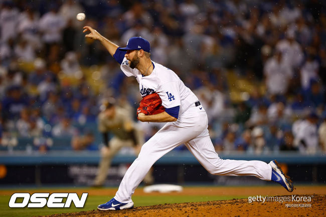 디비전시리즈 1차전 9회 마무리를 맡은 크리스 마틴 ⓒGettyimages(무단전재 및 재배포 금지)