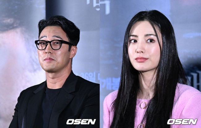 18일 오후 서울 롯데시네마 건대입구에서 스릴러 영화 '자백'(윤종석 감독) 언론시사회가 열렸다.