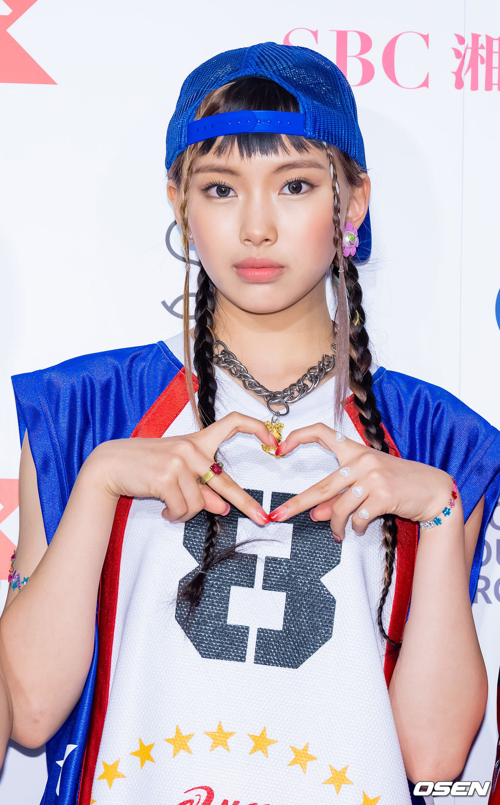 15일 오후 일본 도쿄 아리아케 아레나(TOKYO ARIAKE ARENA)에서 '케이콘 2022 - 재팬 (KCON 2022 - JAPAN)' 2일차 포토월 행사가 진행됐다. 그룹 뉴진스(NewJeans) 혜인이 포토월에서 포즈를 취하고 있다. 2022.10.15 /rumi@osen.co.kr