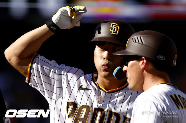 [사진] 샌디에이고 파드리스 김하성. ⓒGettyimages(무단전재 및 재배포 금지)