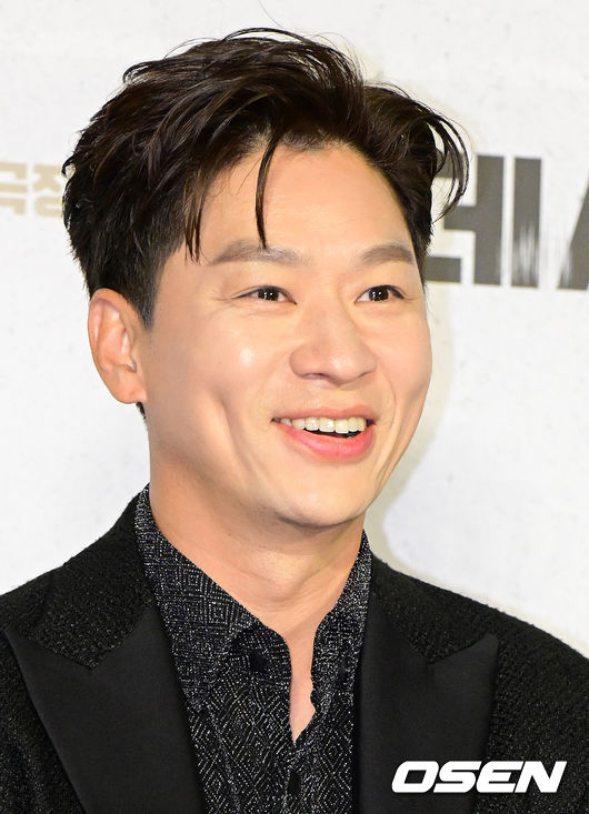 배우 정상훈이 간담회를 하며 미소짓고 있다. 2022.10.21 /jpnews@osen.co.kr