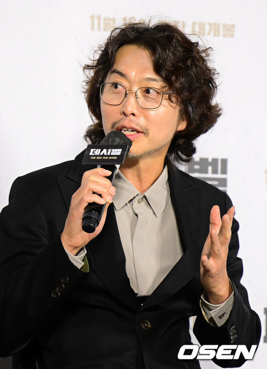 배우 황인호 감독이 간담회를 하고 있다. 2022.10.21 /jpnews@osen.co.kr