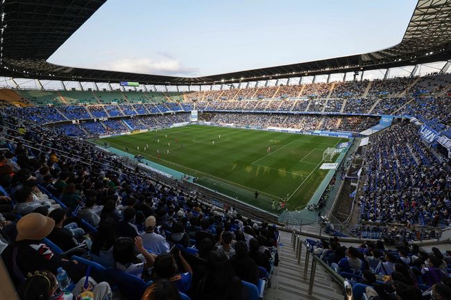 울산문수축구경기장/ K리그1/ 파이널A/ 울산현대축구단 vs 제주유나이티드/ 전경/ 관중/ 사진 정재훈