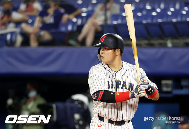 [사진] 일본 대표팀 시절 무라카미 무네타카. ⓒGettyimages(무단전재 및 재배포 금지)