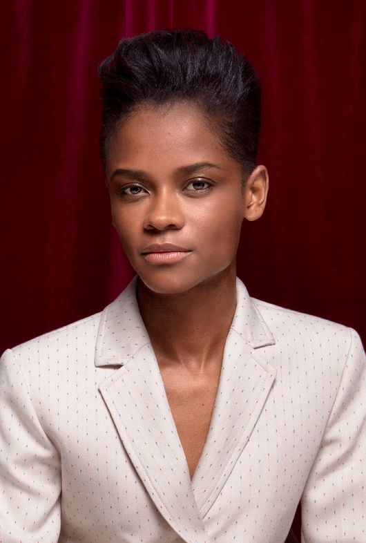 (Pictured) Letitia Wright. Photo by Lakovos Kalaitzakis