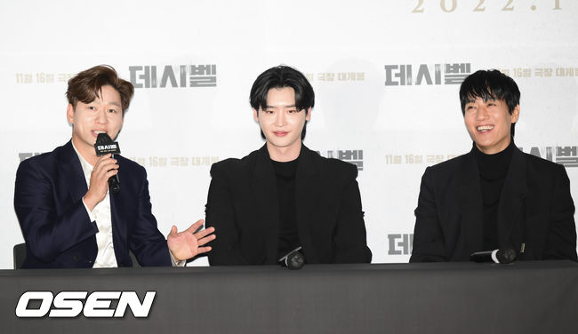 배우 정상훈이 김래원 관련 질문에 답하고 있다. . 2022.11.07 / soul1014@osen.co.kr