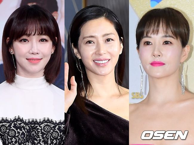 이유리, 송윤아, 김선아. OSEN DB