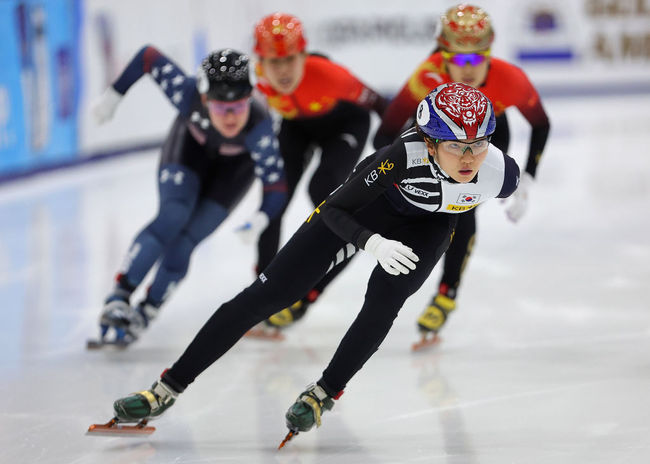 [사진] 대회 2관왕을 거머쥔 심석희 / 국제빙상경기연맹 공식 홈페이지.