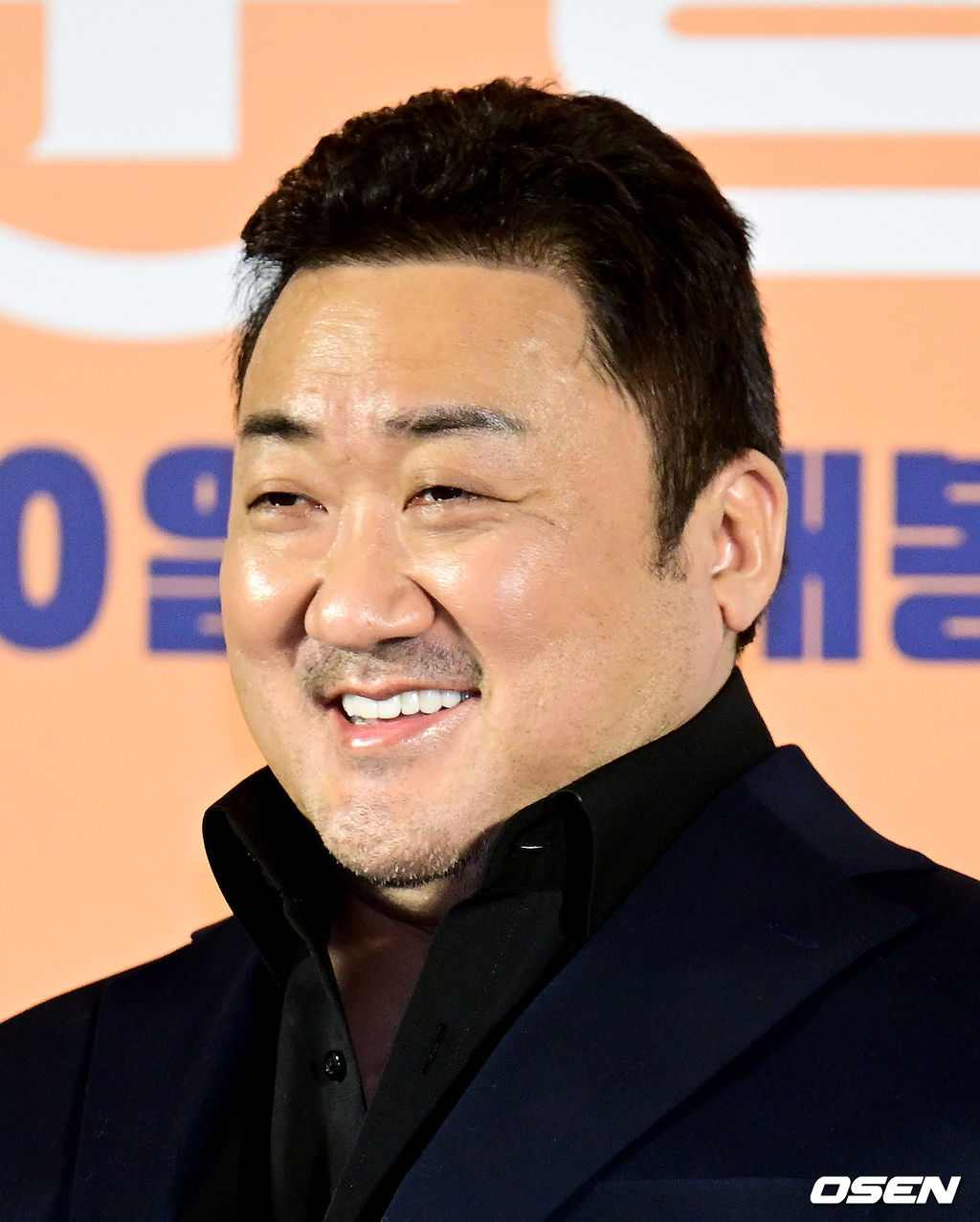 17일 오후 서울 용산구 한강대로 CGV 용산아이파크몰에서 영화 ‘압꾸정’ 제작발표회가 열렸다. 배우 마동석이 미소짓고 있다. 2022.11.17 /ksl0919@osen.co.kr