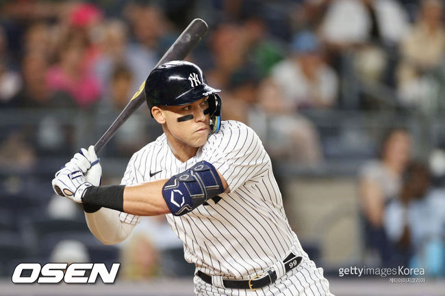 [사진] 애런 저지 ⓒGettyimages(무단전재 및 재배포 금지)