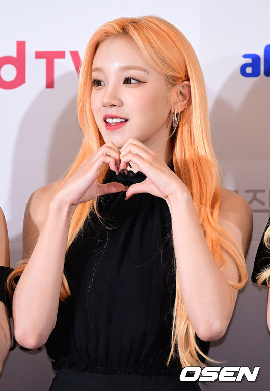 걸그룹 (여자)아이들 우기가 포즈를 취하고 있다. 2022.10.08 / dreamer@osen.co.kr