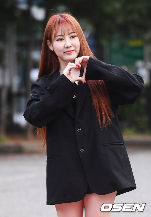 7일 오전 서울 여의도 KBS 신관 공개홀에서 열리는 KBS2 '뮤직뱅크' 리허설에 가수 박지민이 참석하고 있다. / soul1014@osen.co.kr