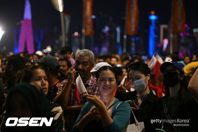 [사진] 카타르 월드컵 즐기려는 팬들. ⓒGettyimages(무단전재 및 재배포 금지)