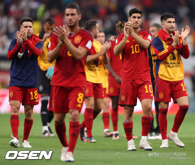 [사진] 스페인 축구 대표팀. ⓒGettyimages(무단전재 및 재배포 금지)