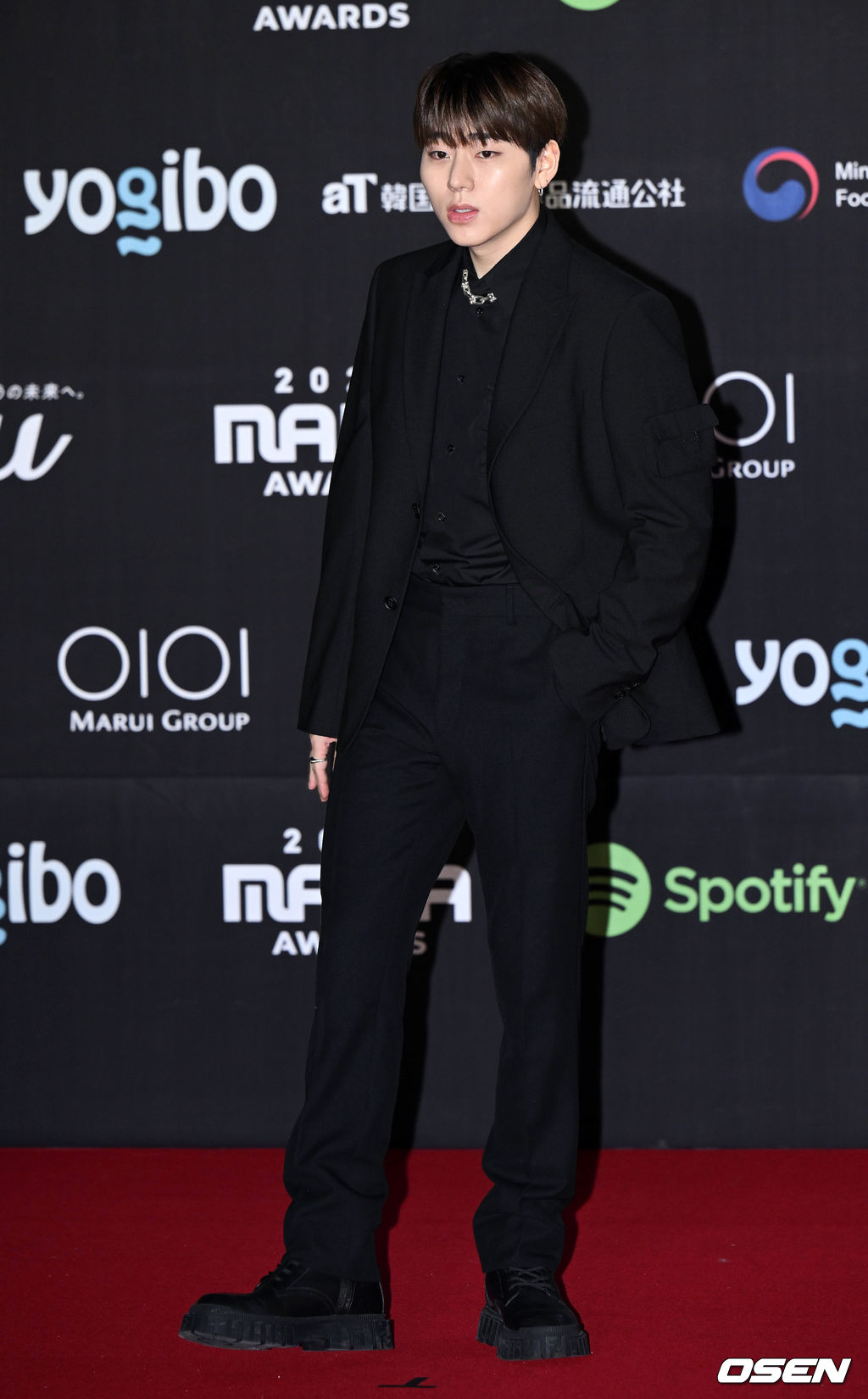 30일 오후(현지시간) 일본 교세라 돔 오사카에서 ‘2022 MAMA AWARDS’ 레드카펫 행사가 진행됐다. 가수 지코가 포즈를 취하고 있다. 2022.11.30 /sunday@osen.co.kr
