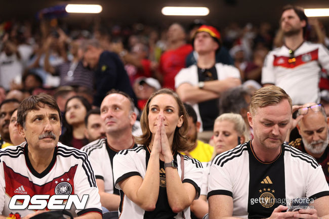[사진] 독일 축구 대표팀 경기를 지켜본 팬들. ⓒGettyimages(무단전재 및 재배포 금지)
