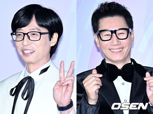 유재석(왼쪽), 지석진. OSEN DB