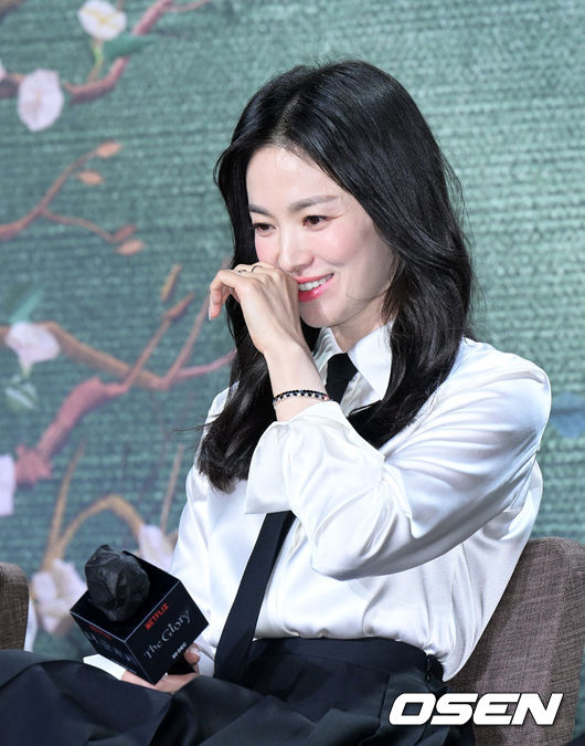 20일 오후 서울 JW 메리어트 동대문 스퀘어에서 넷플릭스 시리즈 '더 글로리' 제작발표회가 열렸다.