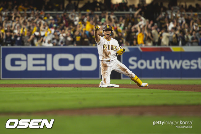 [사진] 김하성 ⓒGettyimages(무단전재 및 재배포 금지)