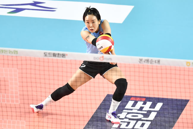 페퍼저축은행 오지영. /KOVO 제공