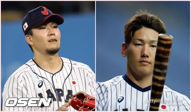 [사진] 센가 코다이(왼쪽)와 요시다 마사타카. ⓒGettyimages(무단전재 및 재배포 금지)