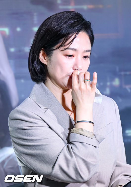 12일 오전 서울 자양동 건대입구 롯데시네마에서 넷플릭스 영화 ‘정이’(연상호 감독) 제작보고회가 진행됐다.