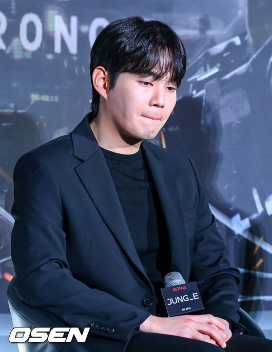 12일 오전 서울 자양동 건대입구 롯데시네마에서 넷플릭스 영화 ‘정이’(연상호 감독) 제작보고회가 진행됐다.