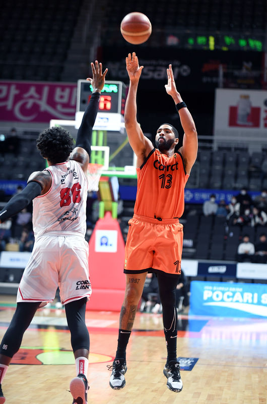 [사진] 고양 캐롯 디드릭 로슨 / KBL 제공.