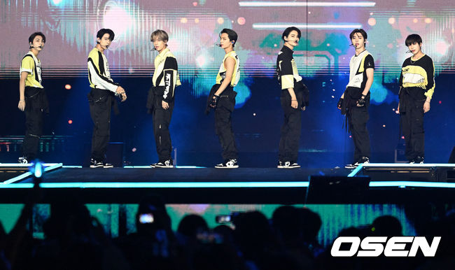 엔하이픈이 무대를 선보이고 있다. 2022.08.10 /jpnews@osen.co.kr
